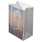 Claude Monet - Rouen Cathedraal bij zonsondergang Medium Cadeauzakje (Voorkant Gekanteld)