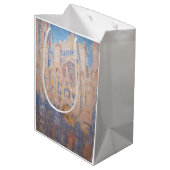 Claude Monet - Rouen Cathedraal bij zonsondergang Medium Cadeauzakje (Achterkant Gekanteld)