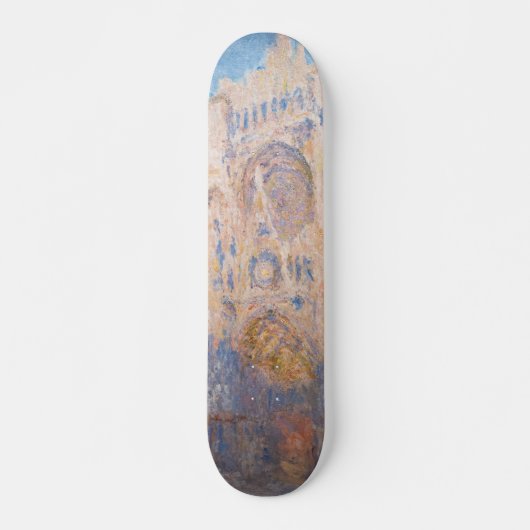 Claude Monet - Rouen Cathedraal bij zonsondergang Persoonlijk Skateboard (Voorkant)