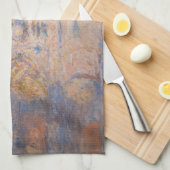 Claude Monet - Rouen Cathedraal bij zonsondergang Theedoek (Quarter Fold)