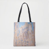 Claude Monet - Rouen Cathedraal bij zonsondergang Tote Bag (Voorkant)