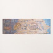 Claude Monet - Rouen Cathedraal bij zonsondergang Yogamat (Achterkant (horizontaal))