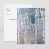 Claude Monet | Rouen Cathedral Briefkaart (Voorkant / Achterkant)