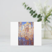 Claude Monet - Rouen Cathedral Briefkaart (Staand voorkant)