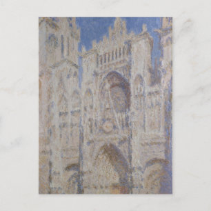Claude Monet   Rouen Cathedral De Poort Zonlicht Briefkaart