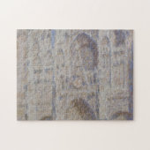 Claude Monet | Rouen Cathedral De Poort Zonlicht Legpuzzel (Horizontaal)