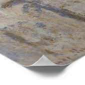 Claude Monet | Rouen Cathedral De Poort Zonlicht Poster (Hoek)