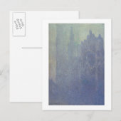 Claude Monet | Rouen Cathedral, Foggy Weather Briefkaart (Voorkant / Achterkant)