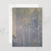Claude Monet | Rouen Cathedral, Harmony in White Briefkaart (Voorkant / Achterkant)