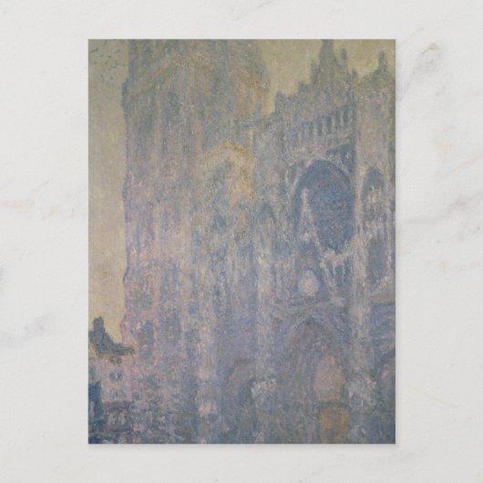 Claude Monet | Rouen Cathedral, Harmony in White Briefkaart (Voorkant)