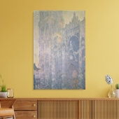 Claude Monet | Rouen Cathedral, Harmony in White Canvas Afdruk (Insitu (Woonkamer))