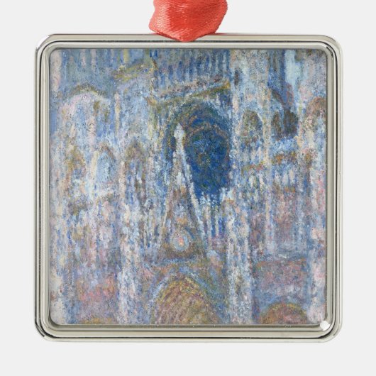 Claude Monet | Rouen Cathedral Metalen Ornament (Voorkant)