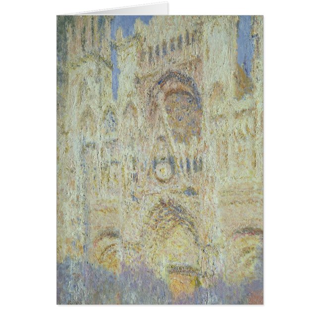 Claude Monet | Rouen Cathedral op Sunset, 1894 (Voorkant)