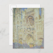Claude Monet | Rouen Cathedral op Sunset, 1894 Briefkaart (Voorkant / Achterkant)