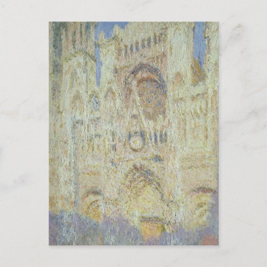 Claude Monet | Rouen Cathedral op Sunset, 1894 Briefkaart (Voorkant)
