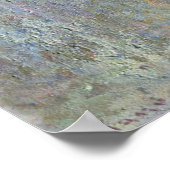 Claude Monet | Rouen Cathedral op Sunset, 1894 Poster (Hoek)