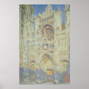 Claude Monet   Rouen Cathedral op Sunset, 1894 Poster