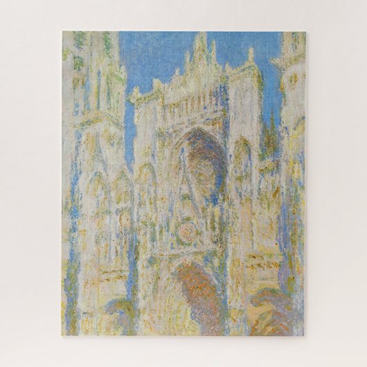 Claude Monet Rouen Cathedral Portal Morning Light Legpuzzel (Verticaal)