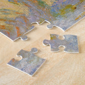 Claude Monet Rouen Cathedral Portal Morning Light Legpuzzel (Zijkant)