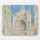 Claude Monet Rouen Cathedral Portal Morning Light Muismat (Voorkant)