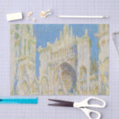 Claude Monet Rouen Cathedral Portal Morning Light Tissuepapier (Craft)