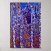 Claude Monet - Rouen Cathedral Poster (Voorkant)