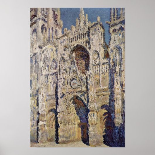 Claude Monet - Rouen Cathedral Poster (Voorkant)