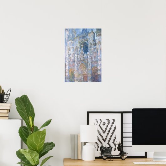 Claude Monet | Rouen Cathedral Poster (Thuiskantoor)