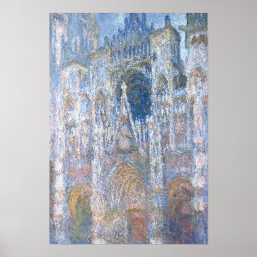 Claude Monet | Rouen Cathedral Poster (Voorkant)