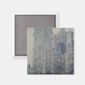 Claude Monet | Rouen Cathedral, West Portal Magneet (Voorkant / Achterkant)