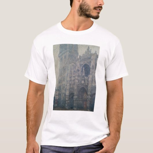 Claude Monet | Rouen Cathedral, West Portal T-shirt (Voorkant)