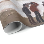 Claude Monet - Rough Zee at Etretat Cadeaupapier (Rol Hoek)