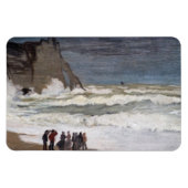 Claude Monet - Rough Zee at Etretat Magneet (Horizontaal)