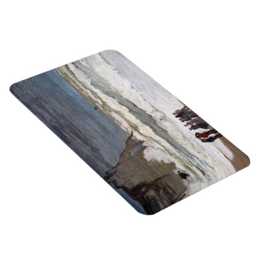 Claude Monet - Rough Zee at Etretat Magneet (Rechterzijde)