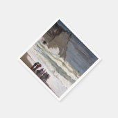 Claude Monet - Rough Zee at Etretat Servet (Hoek)