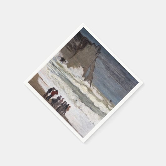 Claude Monet - Rough Zee at Etretat Servet (Hoek)