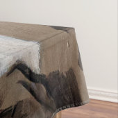 Claude Monet - Rough Zee at Etretat Tafelkleed (Voorbeeld)