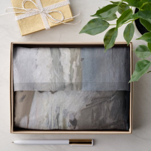 Claude Monet - Rough Zee at Etretat Tissuepapier (Geschenk)