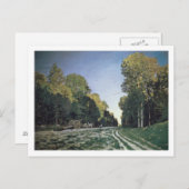 Claude Monet | Route de Chailly, Fontainebleau Briefkaart (Voorkant / Achterkant)