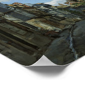 Claude Monet - Rue de la Bavole, Honfleur Poster (Hoek)