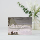 Claude Monet | Ruw Zee Etretat, 1868-69 Briefkaart (Staand voorkant)