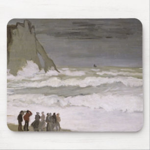 Claude Monet   Ruw Zee Etretat, 1868-69 Muismat