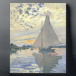Claude Monet - Sailboot bij Le Petit Gennevilliers Fotoplaat<br><div class="desc">Claude Monet - Sailboot bij Le Petit Gennevilliers</div>