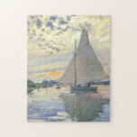 Claude Monet - Sailboot bij Le Petit Gennevilliers Legpuzzel<br><div class="desc">Claude Monet - Sailboot bij Le Petit Gennevilliers</div>