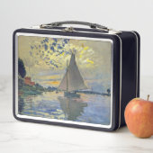 Claude Monet - Sailboot in Le Petit-Gennevilliers (In situ)