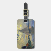 Claude Monet - Sailboot in Le Petit-Gennevilliers Bagagelabel (Voorkant verticaal)