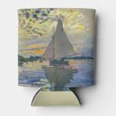 Claude Monet - Sailboot in Le Petit-Gennevilliers Blikjeskoeler (Voorkant)
