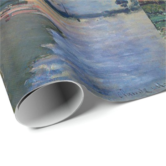 Claude Monet - Sailboot in Le Petit-Gennevilliers Cadeaupapier (Rol Hoek)