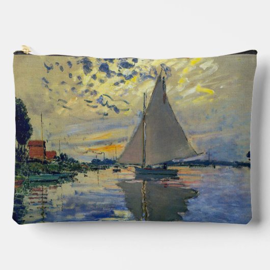 Claude Monet - Sailboot in Le Petit-Gennevilliers Etui (Voorkant)