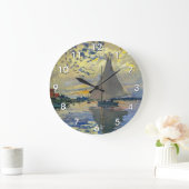 Claude Monet - Sailboot in Le Petit-Gennevilliers Grote Klok (Huis)